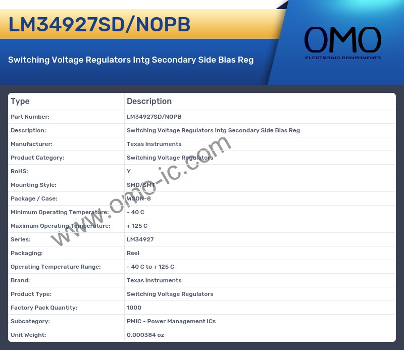 LM34927SD/NOPB