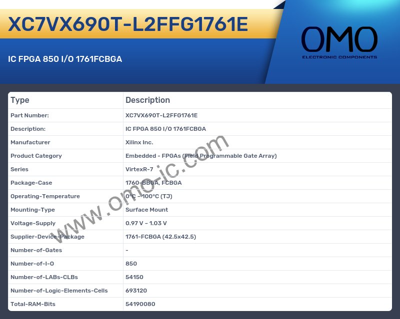 XC7VX690T-L2FFG1761E