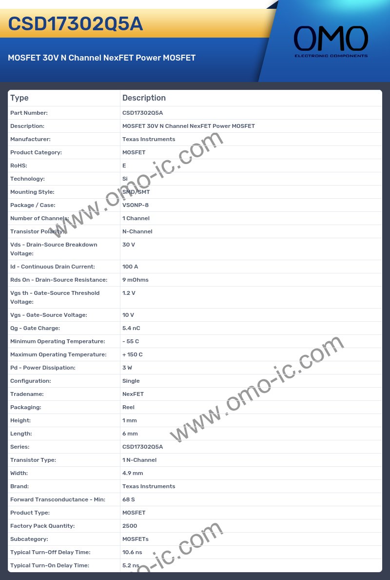 CSD17302Q5A