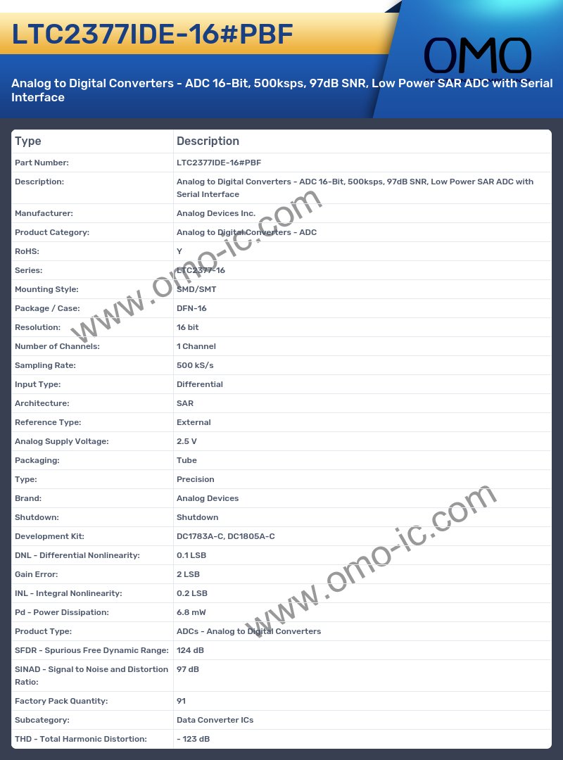 LTC2377IDE-16#PBF