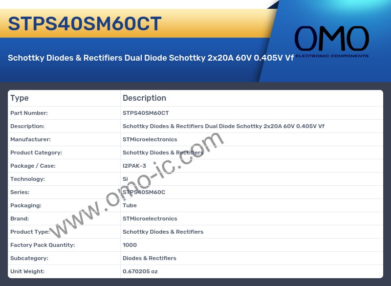 STPS40SM60CT