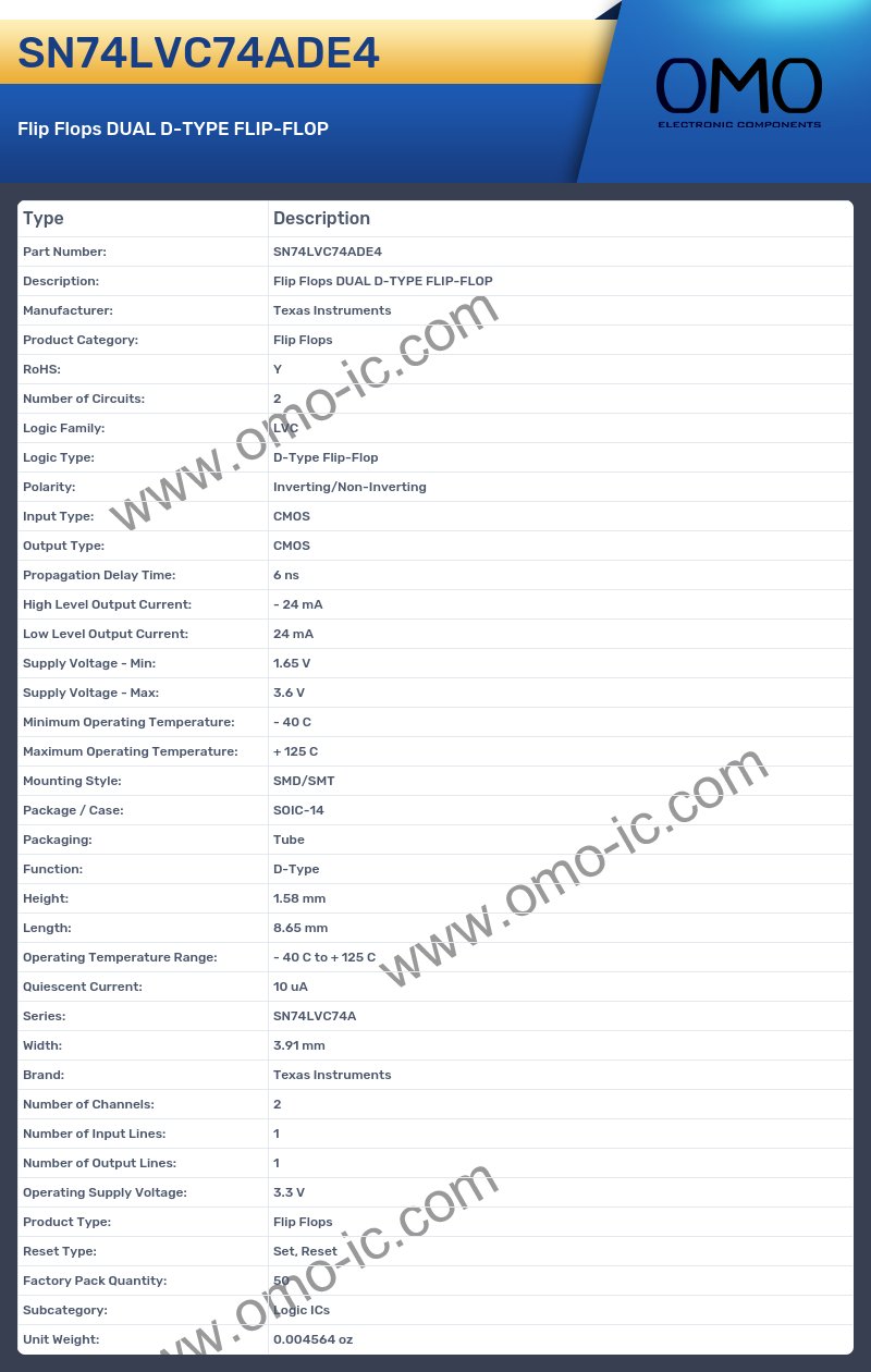 SN74LVC74ADE4