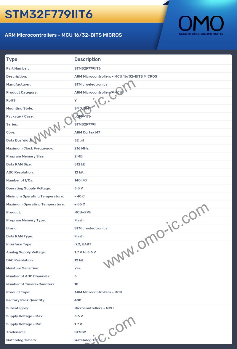 STM32F779IIT6