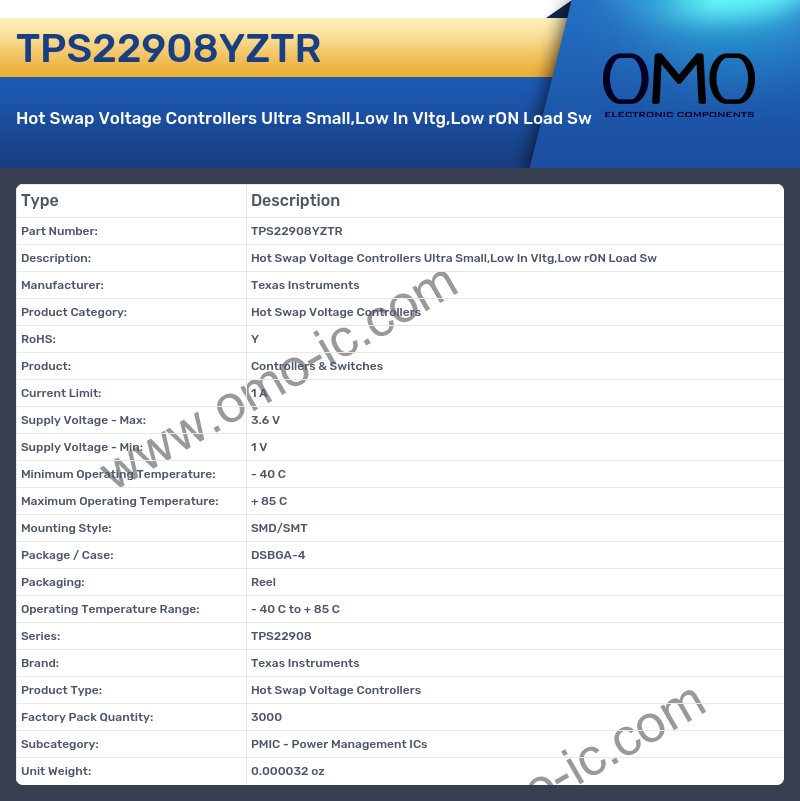 TPS22908YZTR