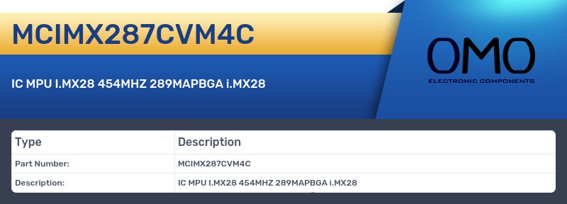 MCIMX287CVM4C