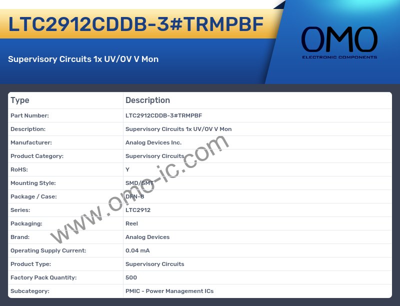 LTC2912CDDB-3#TRMPBF