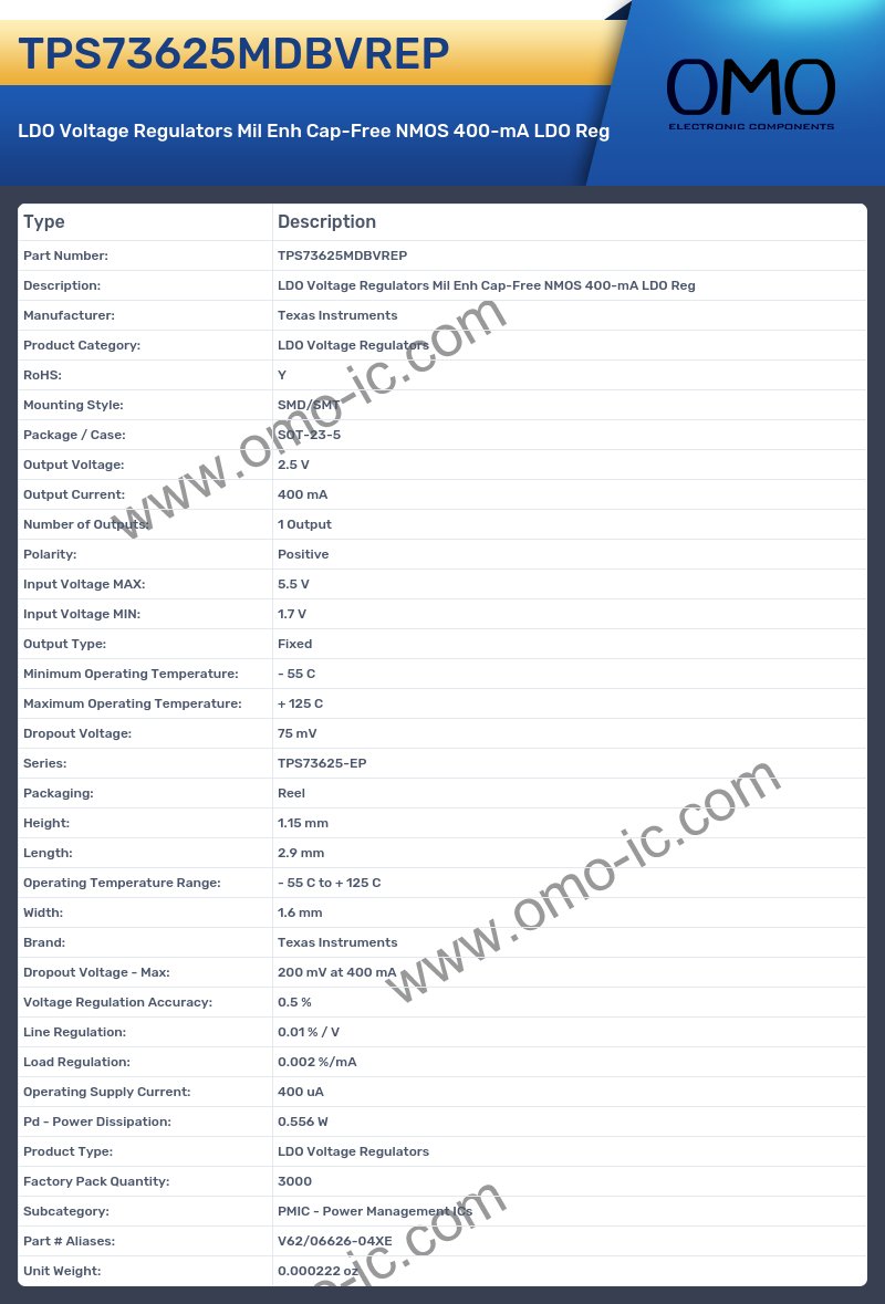 TPS73625MDBVREP
