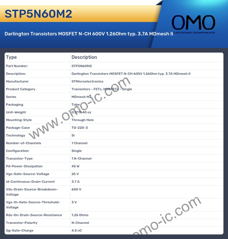 STP5N60M2