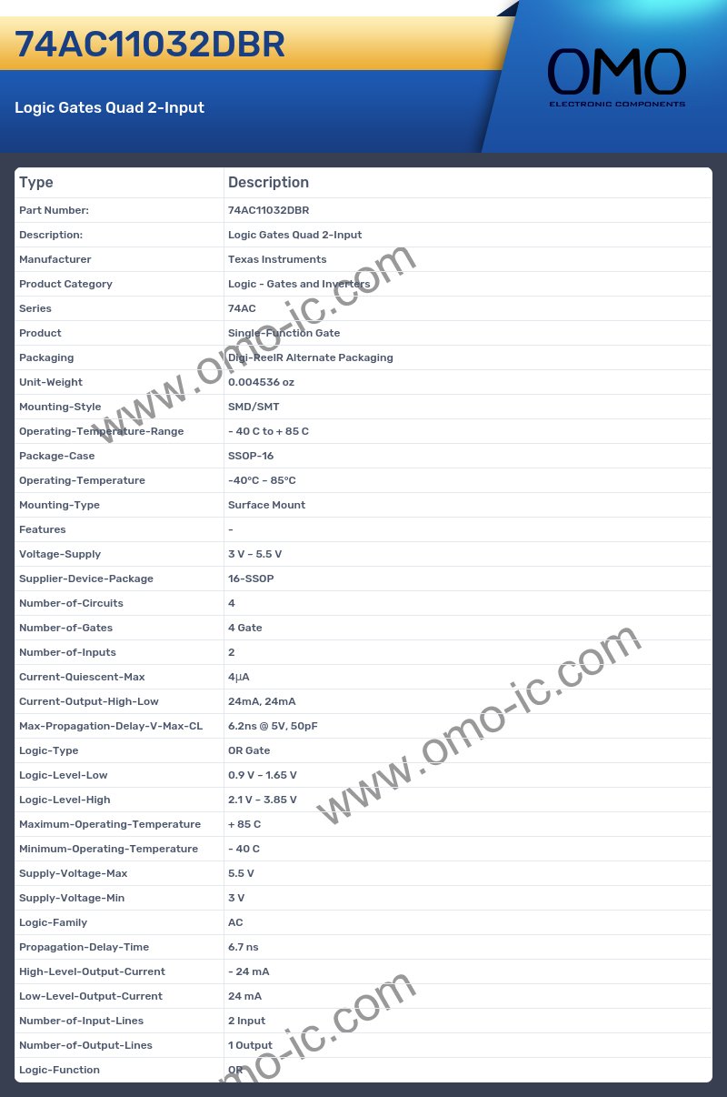 74AC11032DBR