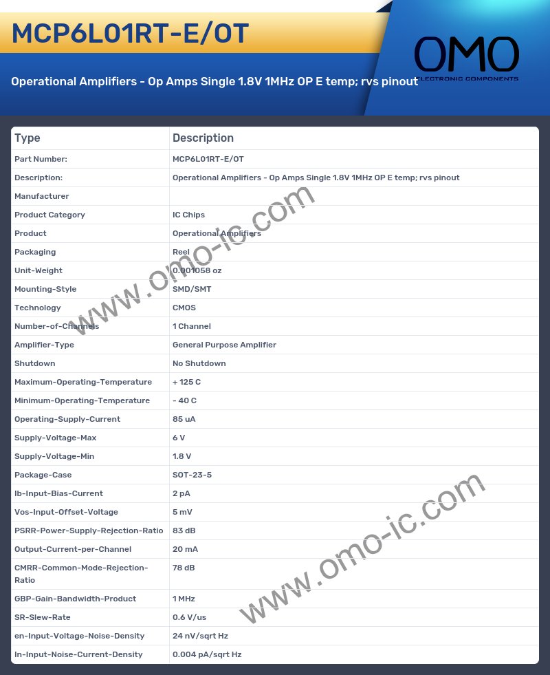 MCP6L01RT-E/OT
