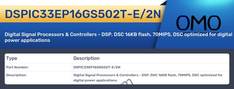 DSPIC33EP16GS502T-E/2N