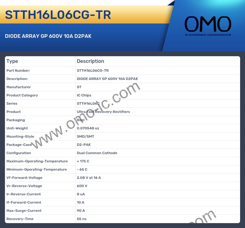 STTH16L06CG-TR