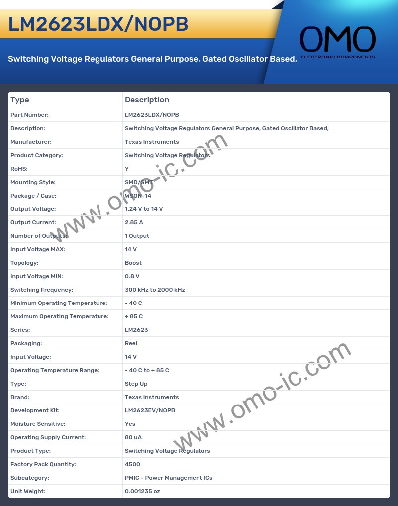 LM2623LDX/NOPB