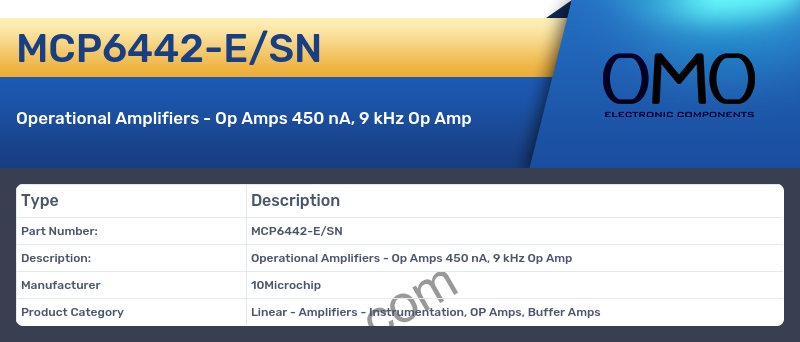 MCP6442-E/SN