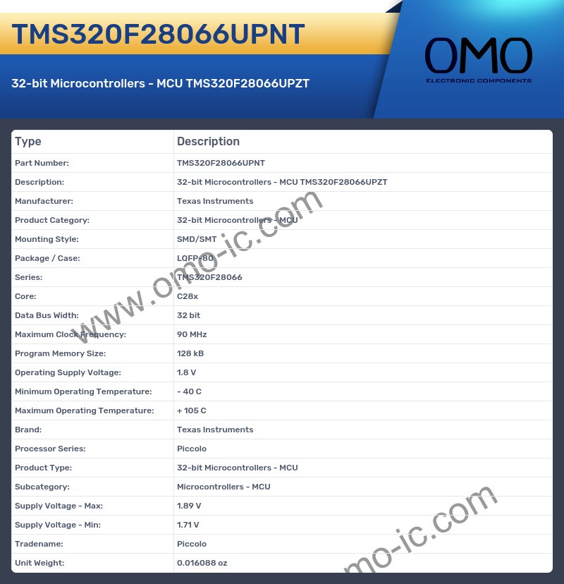 TMS320F28066UPNT