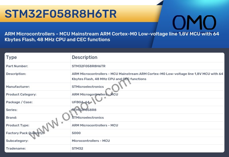 STM32F058R8H6TR