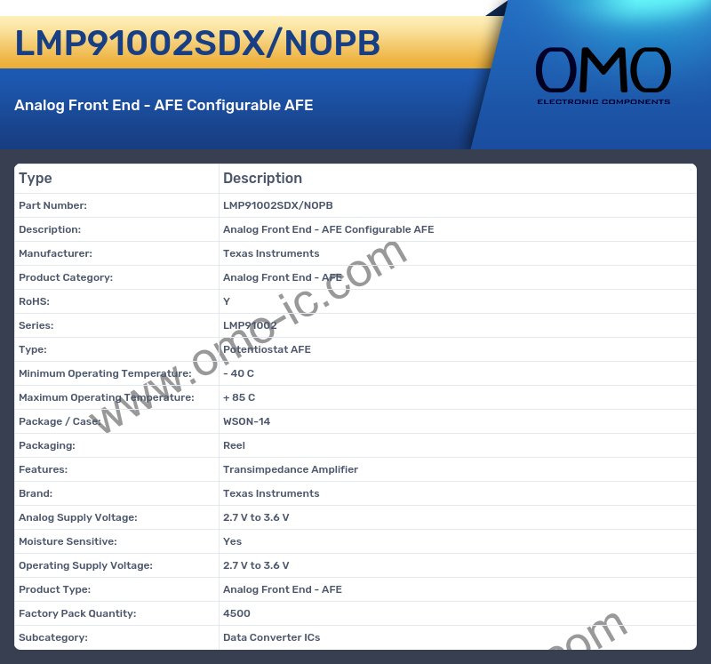 LMP91002SDX/NOPB