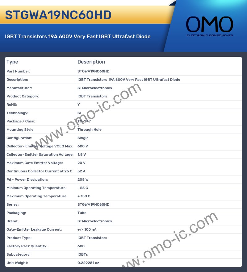 STGWA19NC60HD