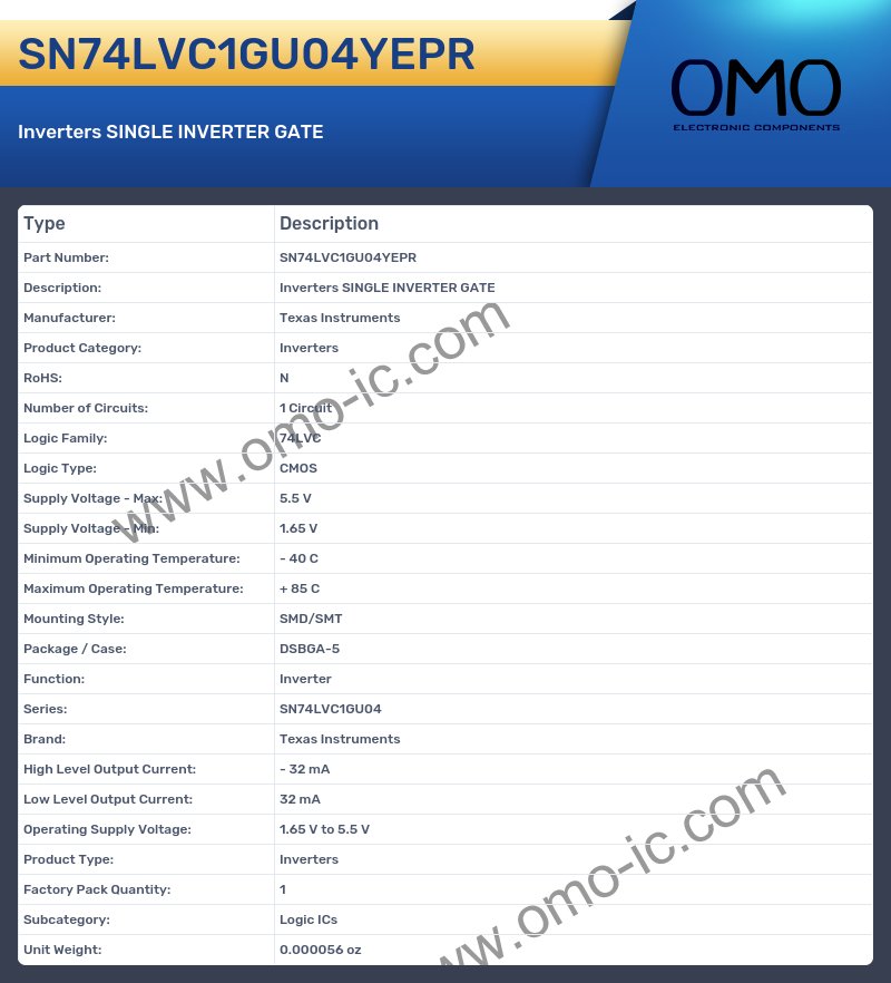 SN74LVC1GU04YEPR