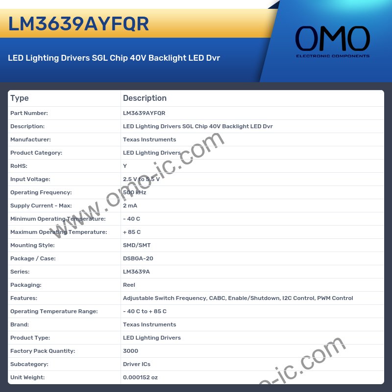 LM3639AYFQR