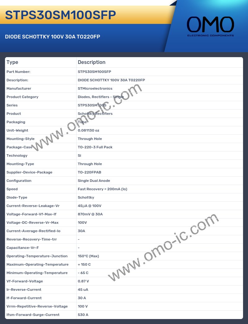 STPS30SM100SFP