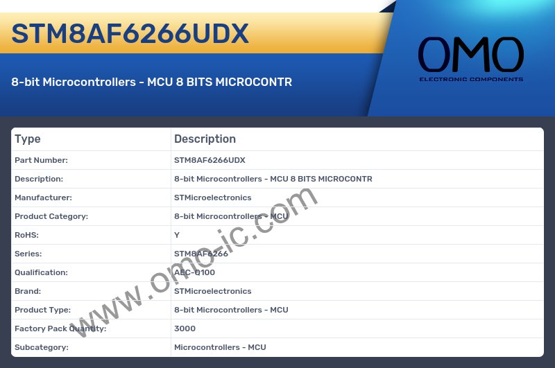 STM8AF6266UDX