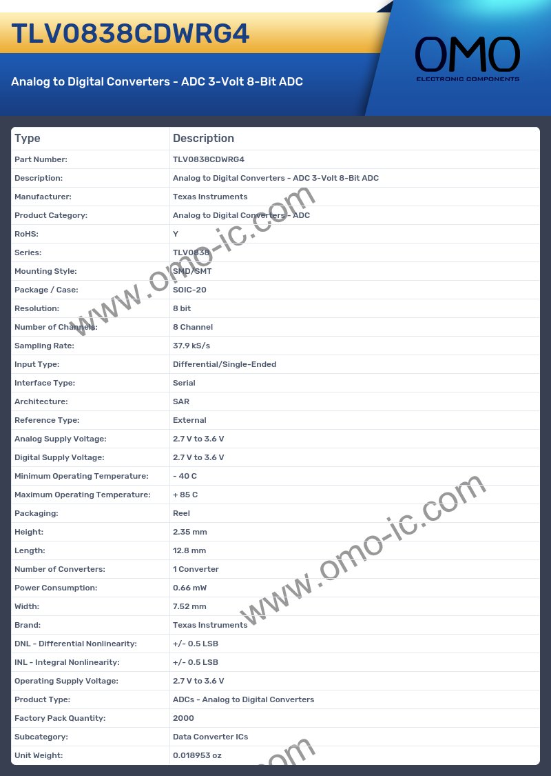 TLV0838CDWRG4