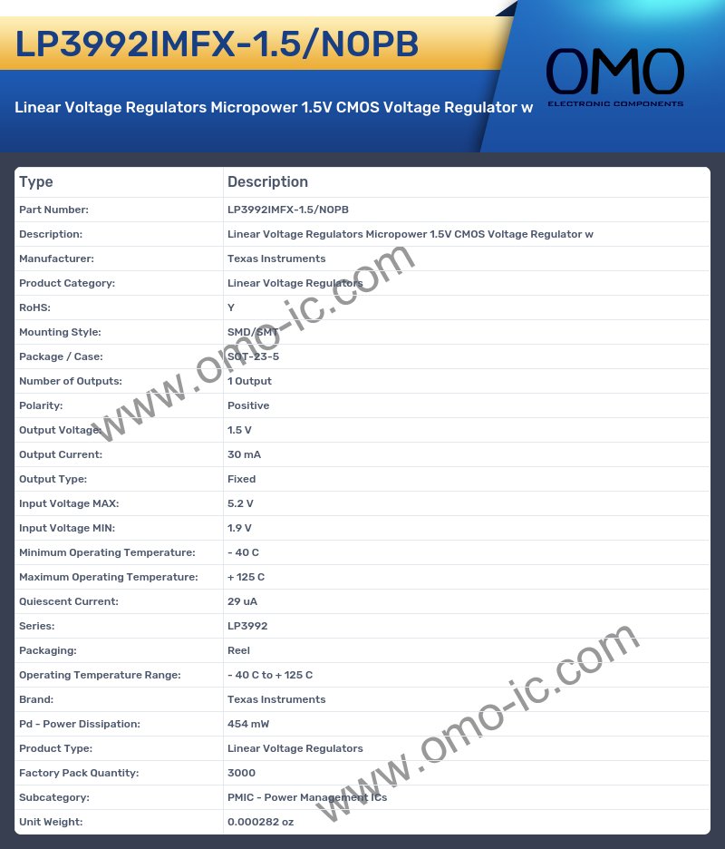 LP3992IMFX-1.5/NOPB