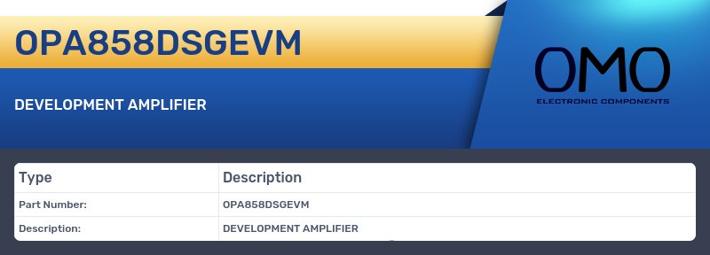OPA858DSGEVM