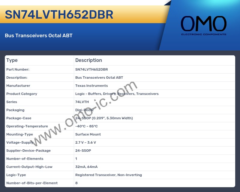 SN74LVTH652DBR