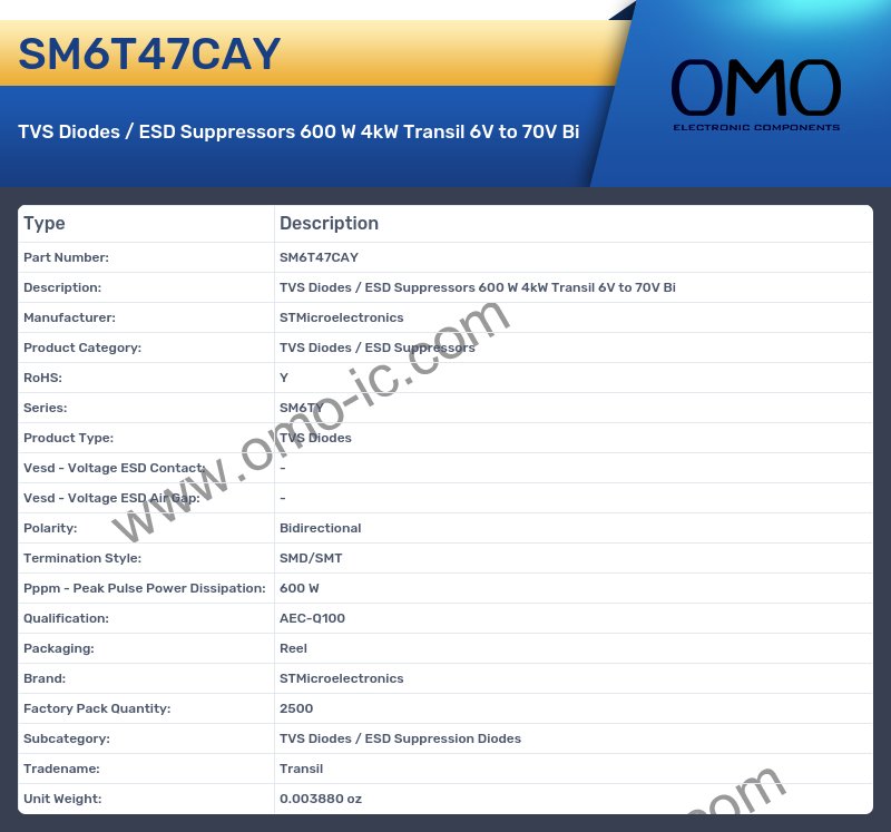 SM6T47CAY