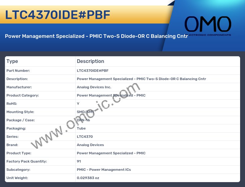 LTC4370IDE#PBF