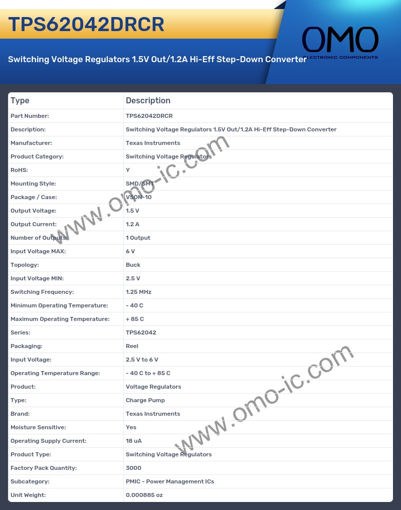 TPS62042DRCR