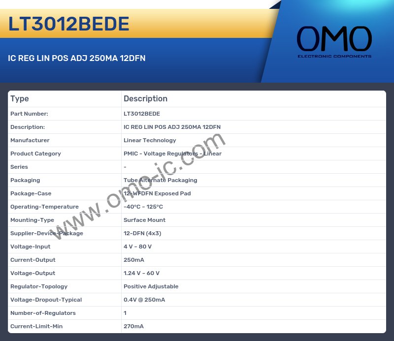 LT3012BEDE