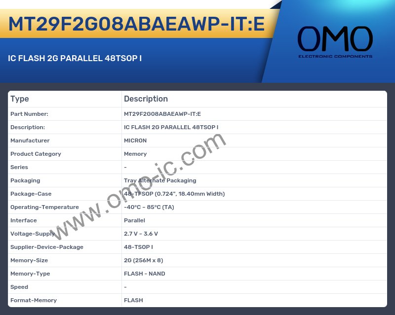 MT29F2G08ABAEAWP-IT:E