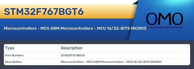 STM32F767BGT6