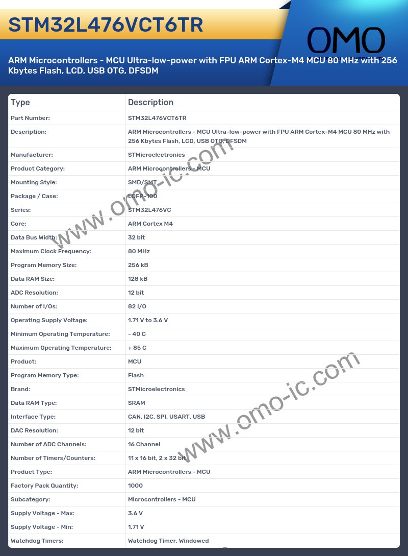 STM32L476VCT6TR