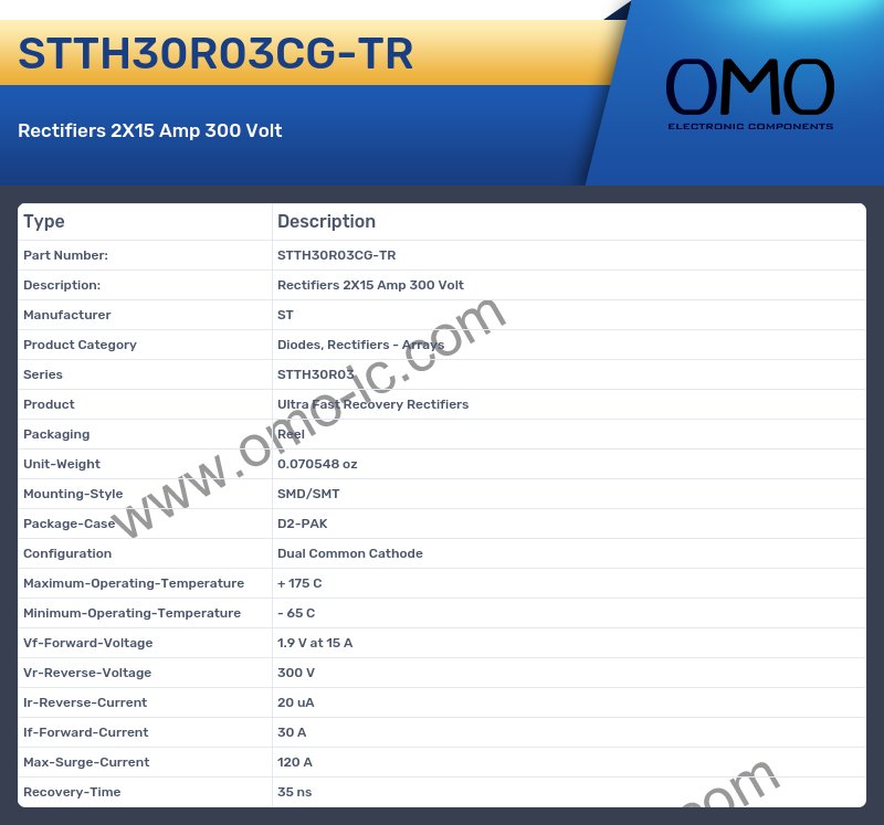 STTH30R03CG-TR