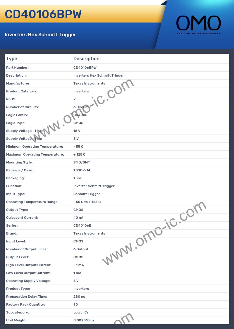 CD40106BPW