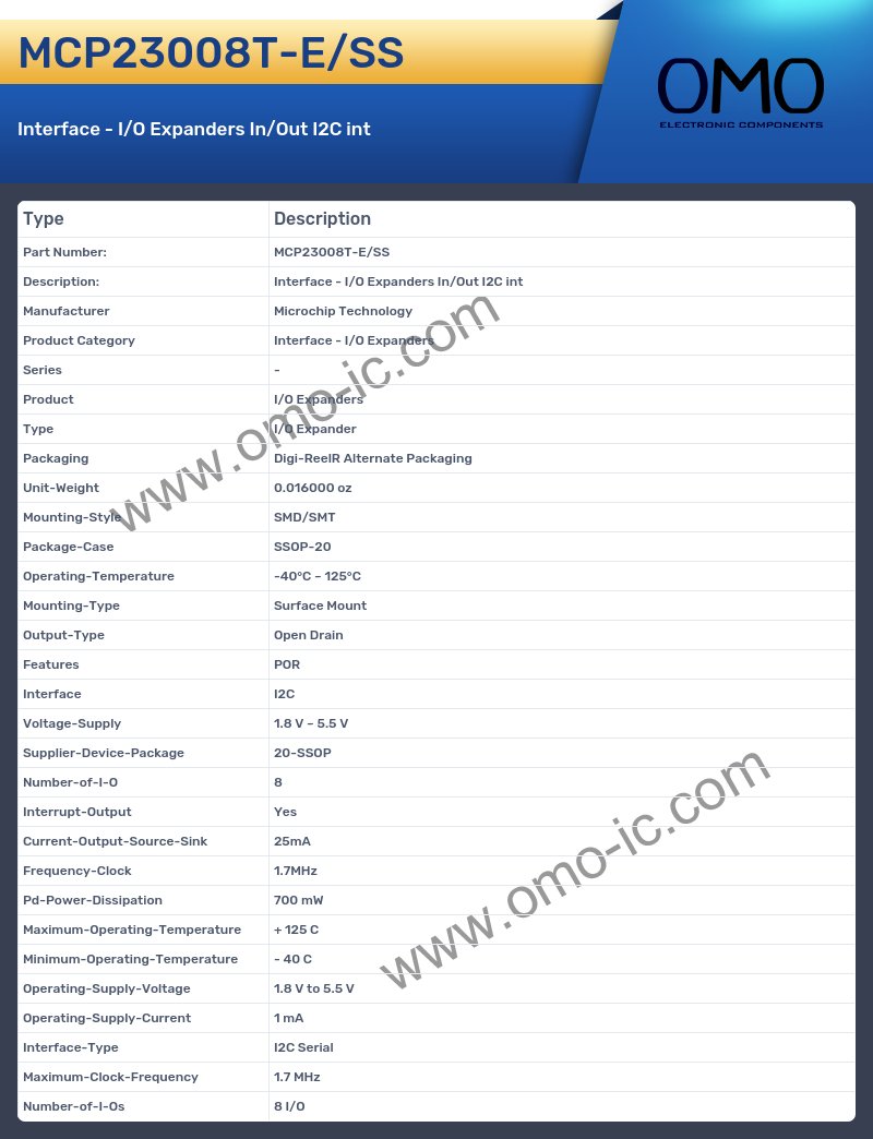 MCP23008T-E/SS