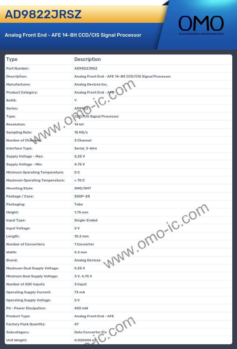 AD9822JRSZ
