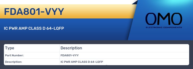 FDA801-VYY