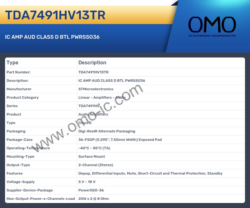 TDA7491HV13TR