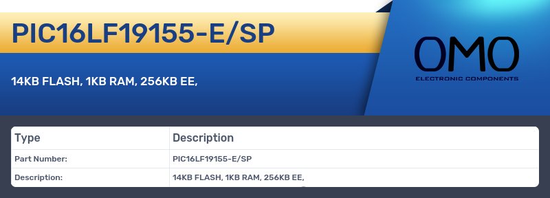 PIC16LF19155-E/SP