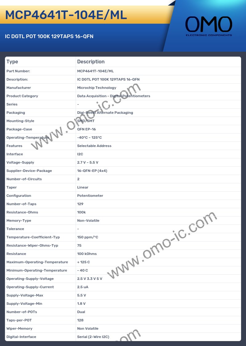 MCP4641T-104E/ML