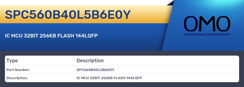 SPC560B40L5B6E0Y