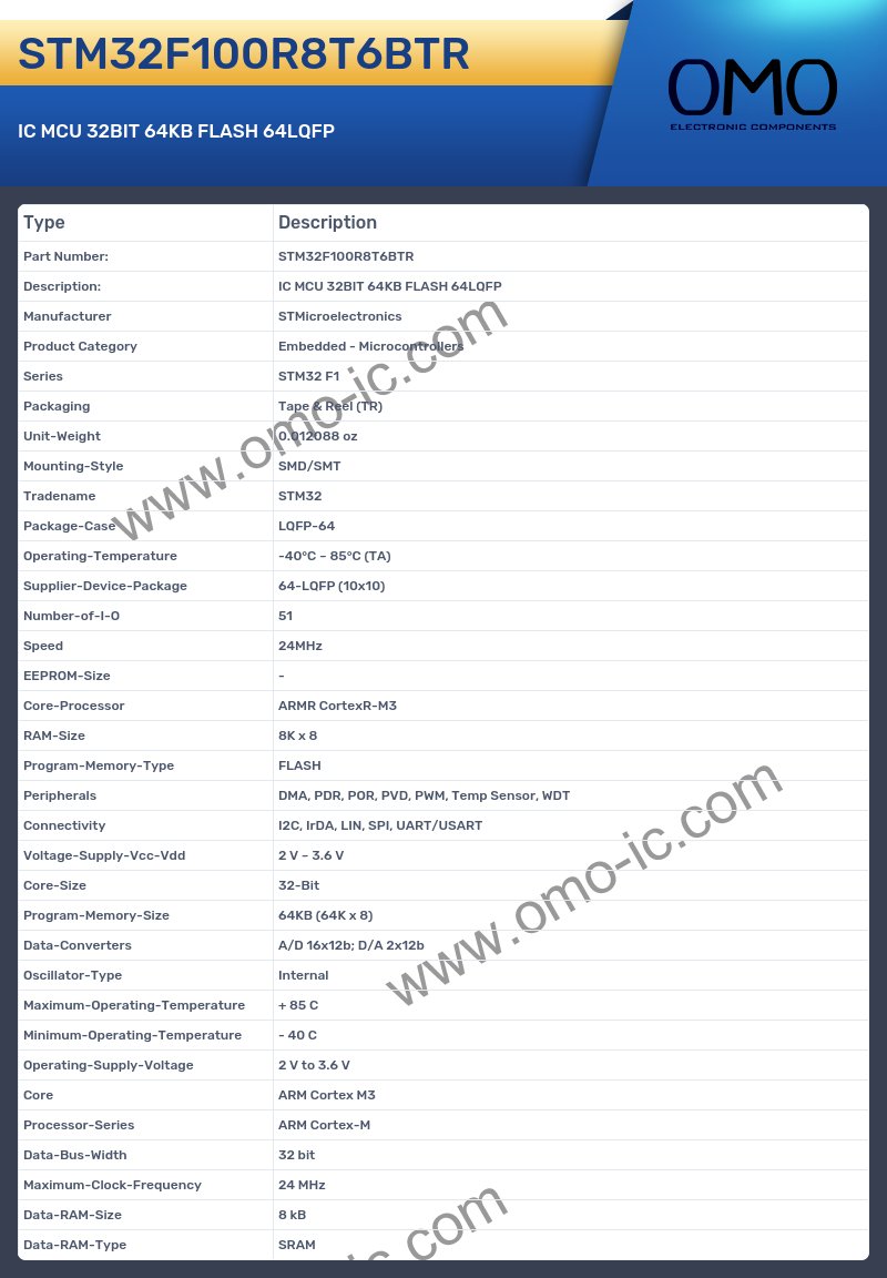 STM32F100R8T6BTR