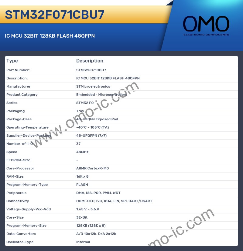 STM32F071CBU7