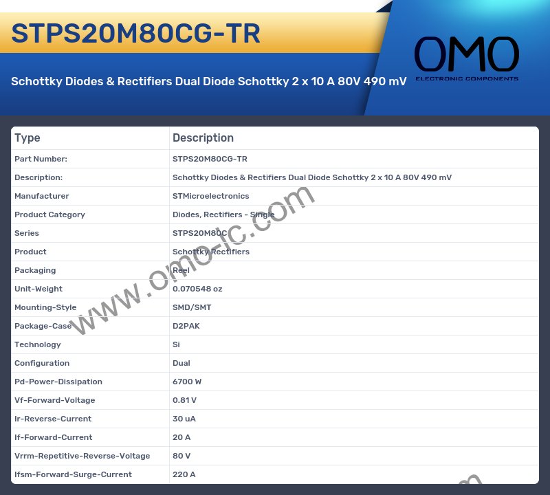 STPS20M80CG-TR