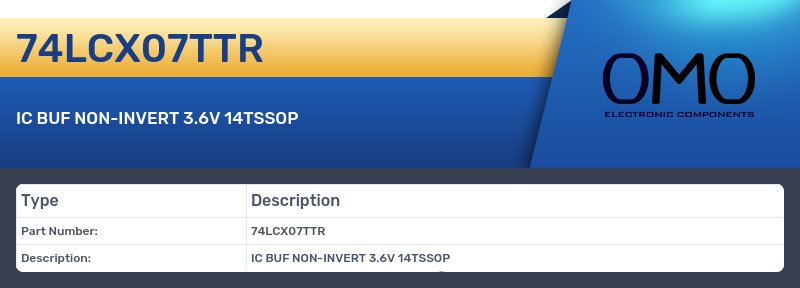 74LCX07TTR